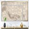 Designart - White Onyx Natural White Marble - Glam Framed Canvas Wall Art Print